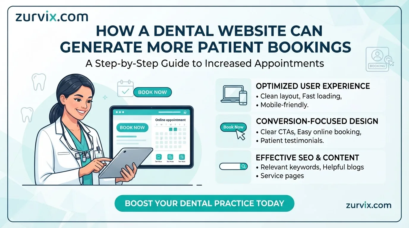How a Dental Website Can Generate More Patient Bookings